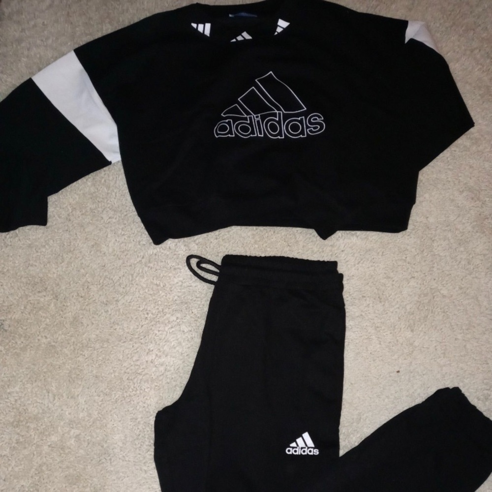 ADIDAS BUNDLE- ADIDAS SET SMALL, ADIDAS CROP SMALL